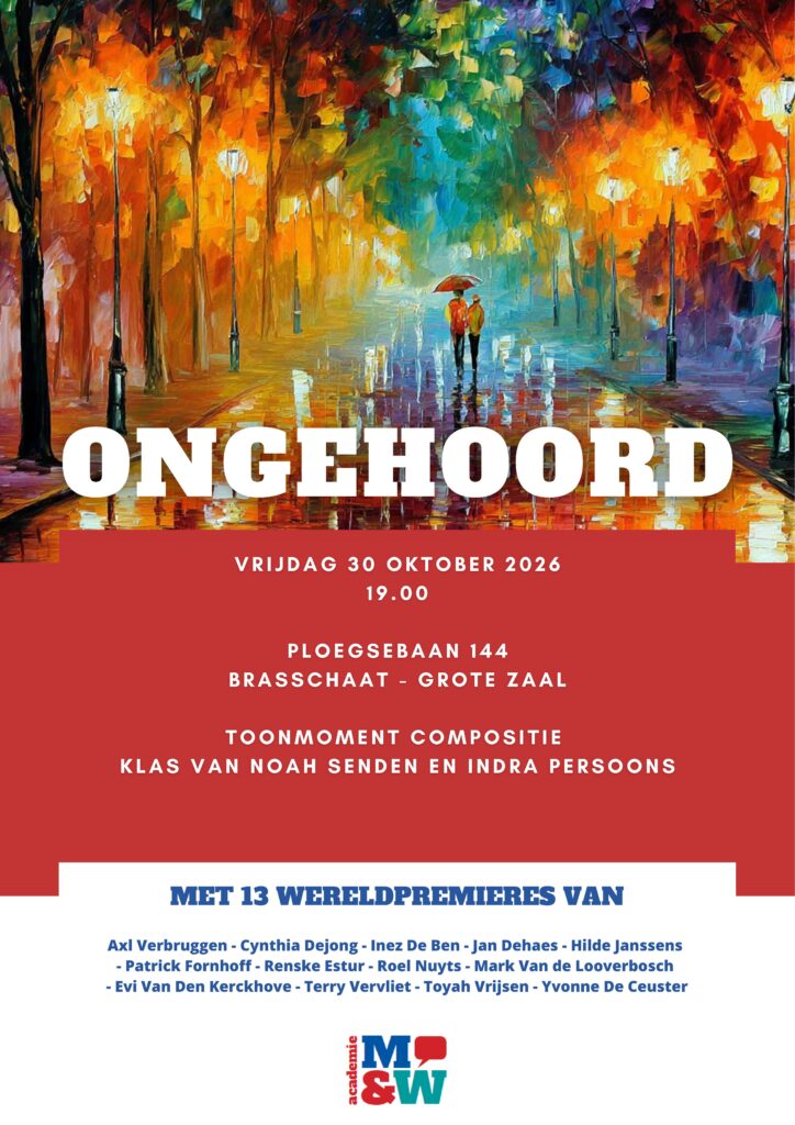 Ongehoord 30102026